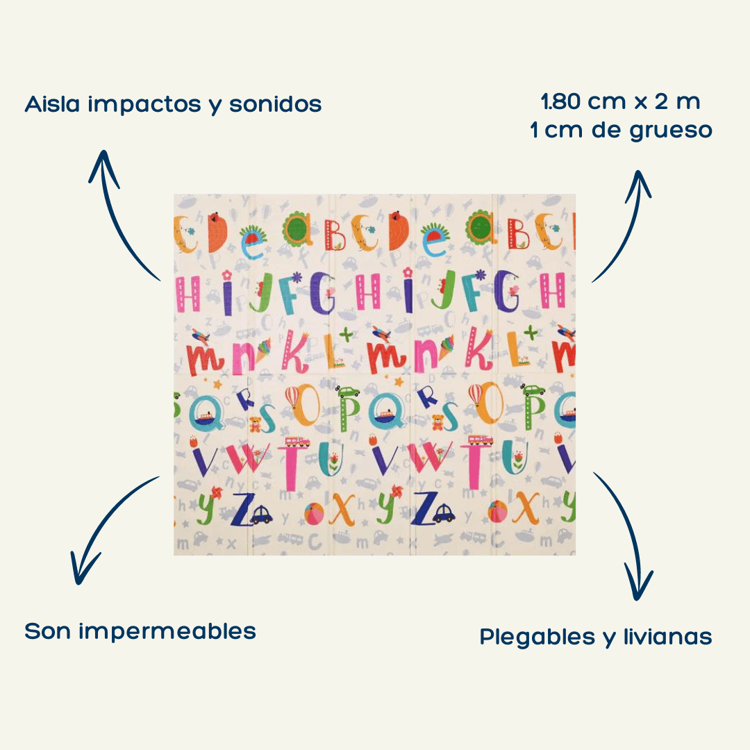 Alfombra antigolpes grande / Playmat