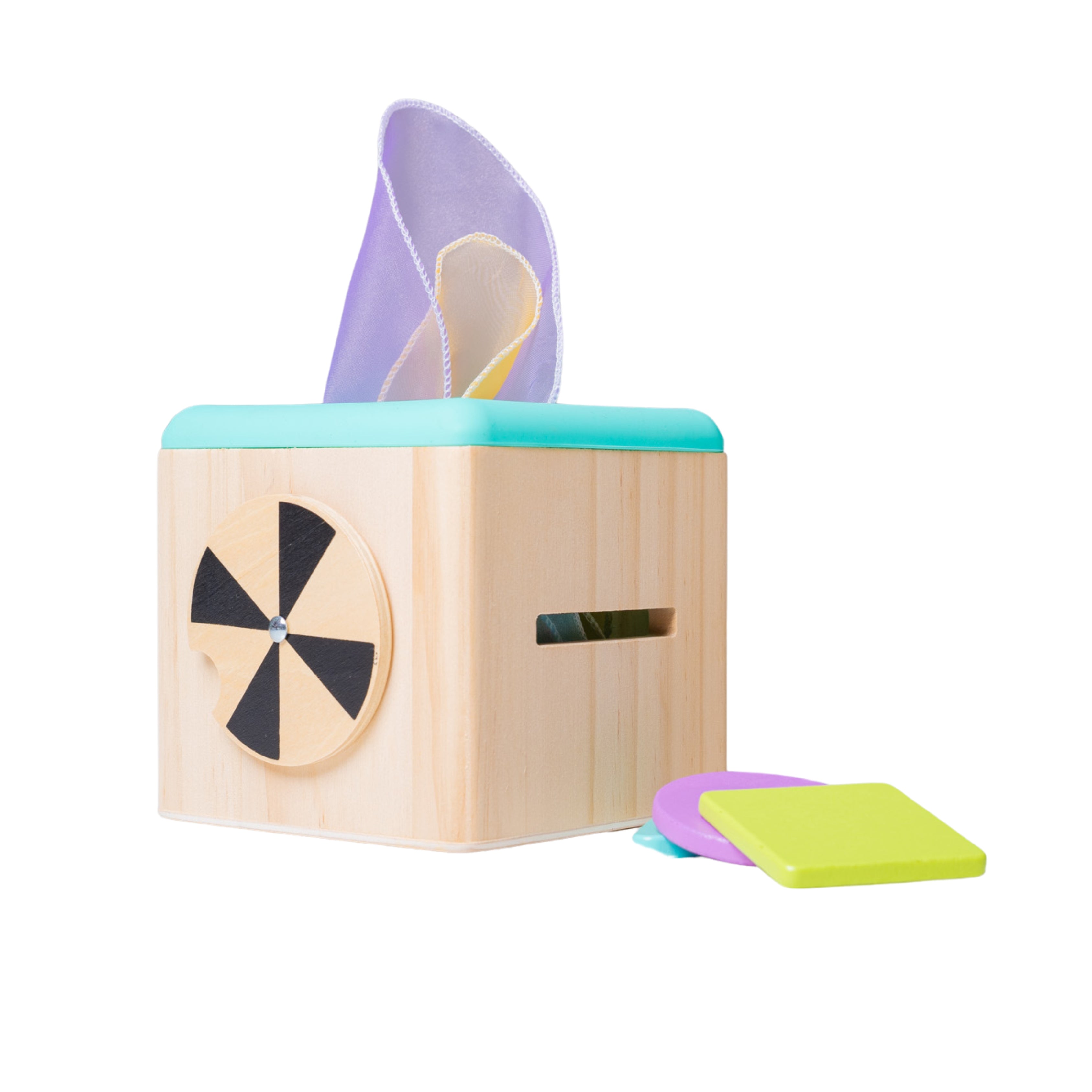 Caja de Pañuelos Montessori para Bebé