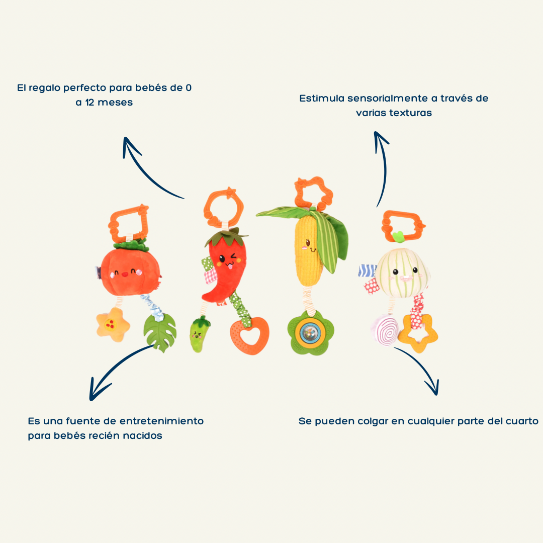 Maraquitas de vegetales