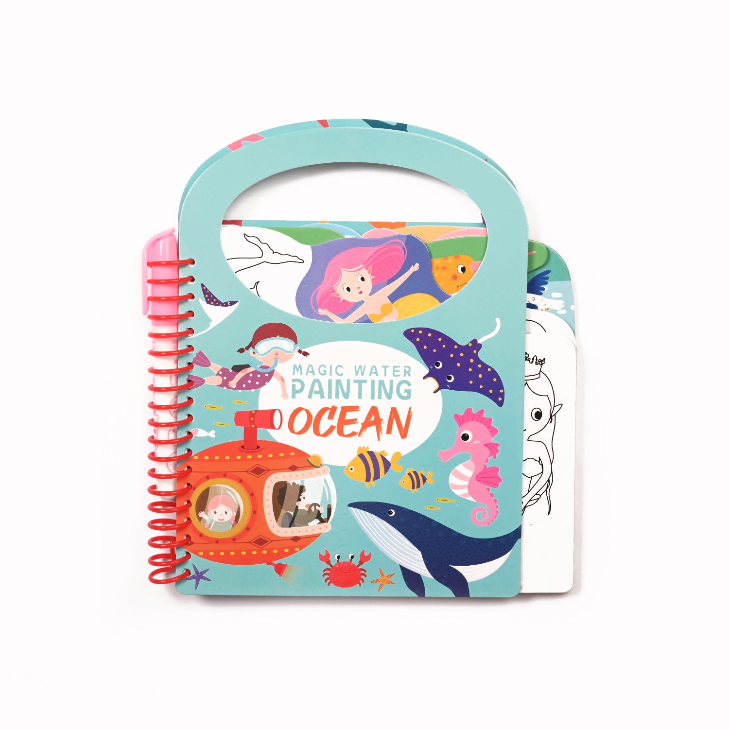 Cuaderno mágico de agua