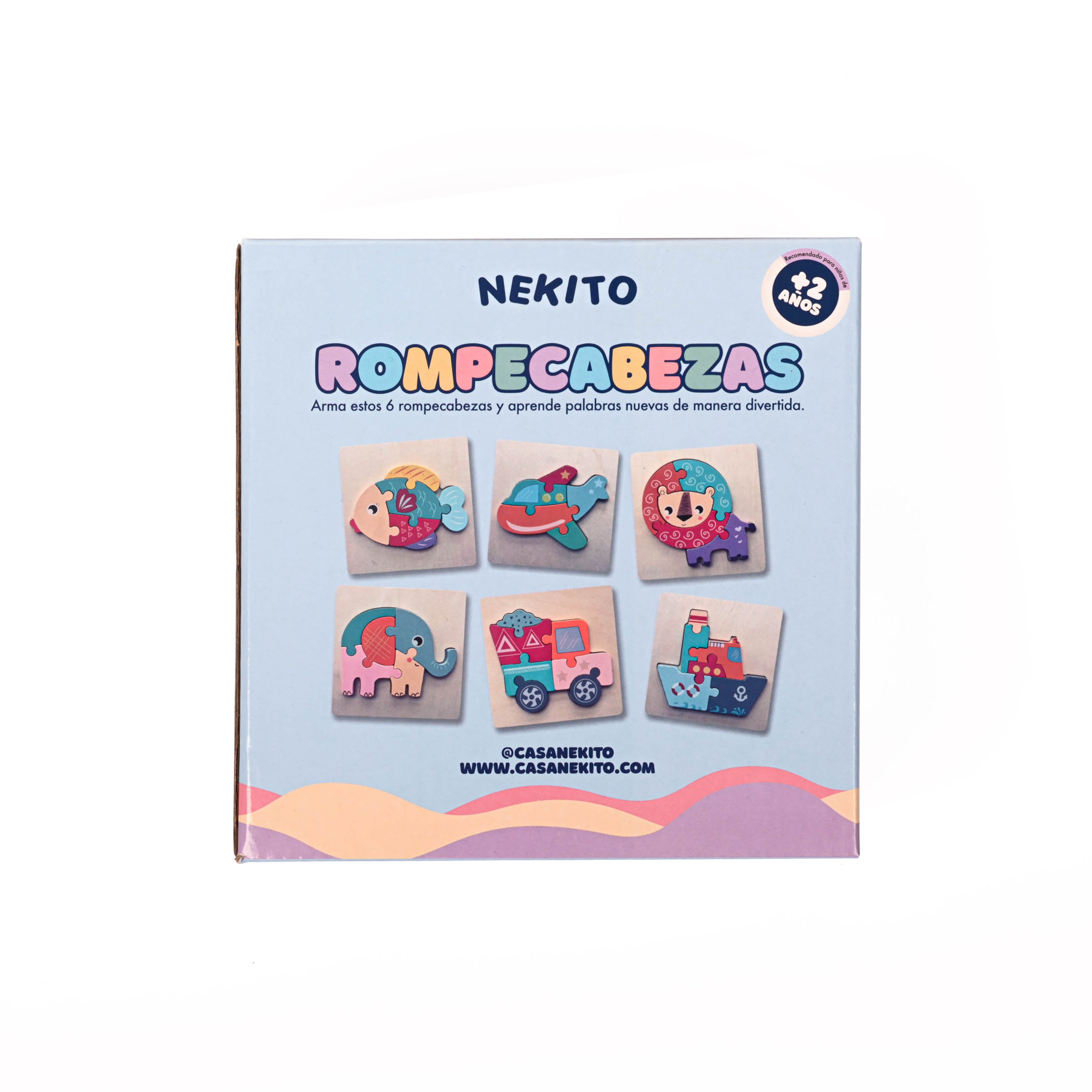 Caja de rompecabeza bebé