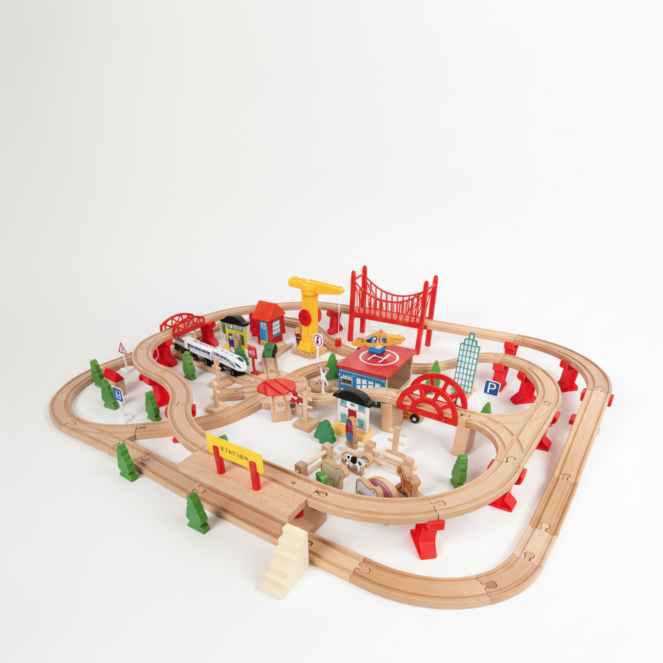 Pista de carritos grande