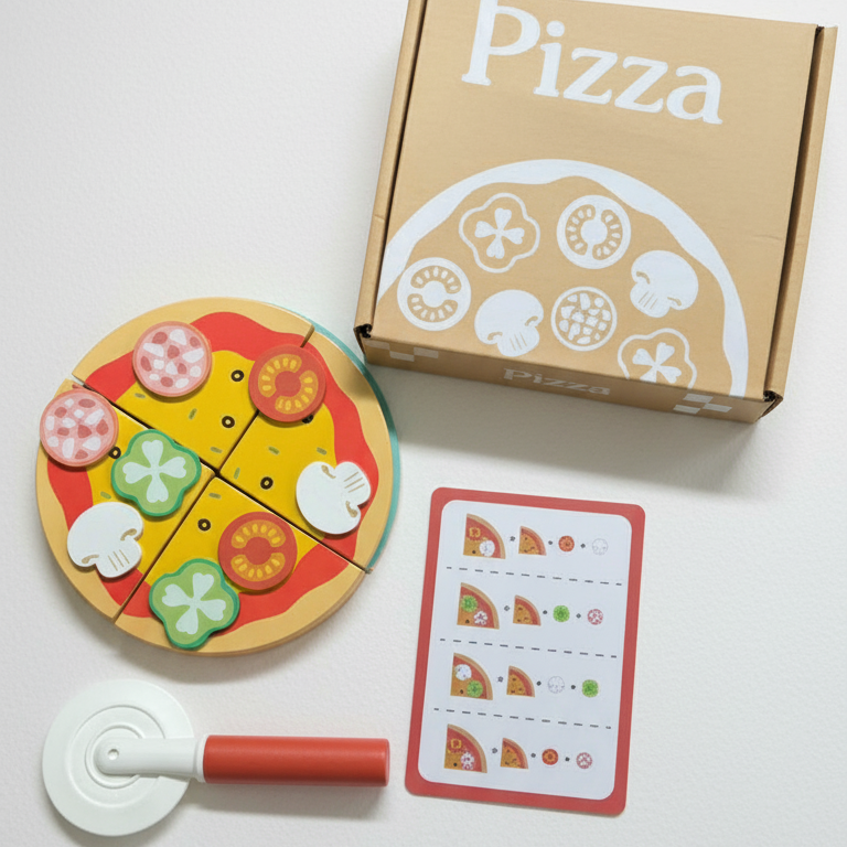 Set de pizza montessori