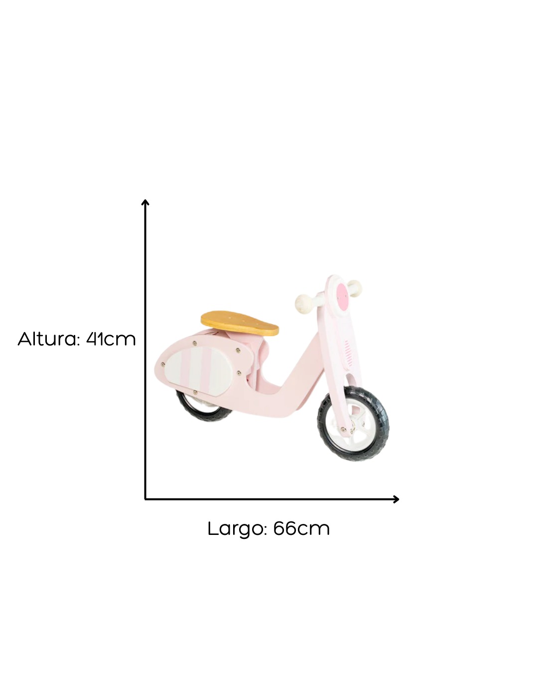 Bicicleta montessori para el equilibrio