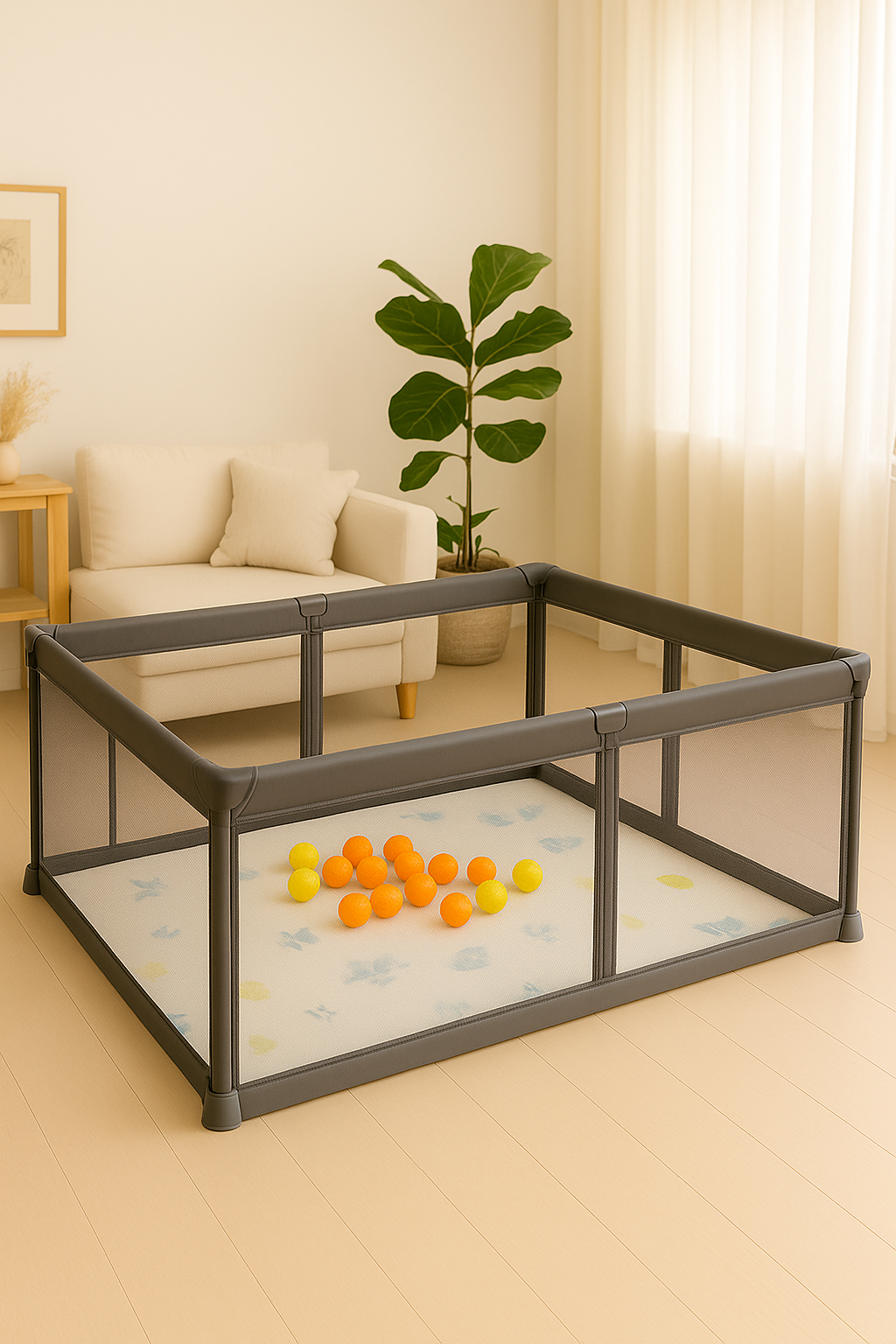 Corral plegable