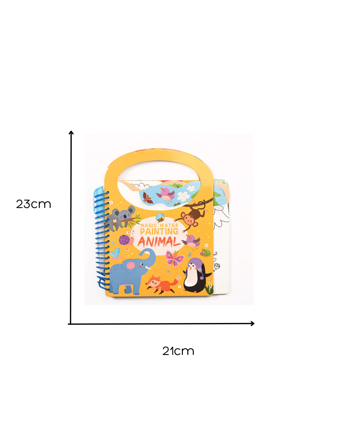 Cuaderno mágico de agua