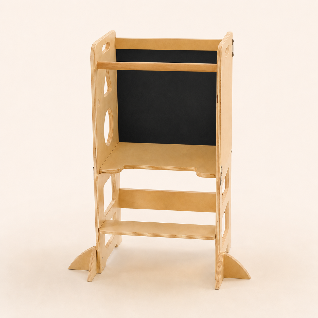 Torre de aprendizaje Montessori Nekito ajustable para niños