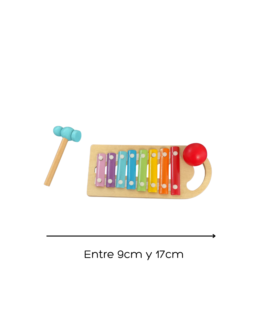 Martillo Musical Montessori - XILOFONO