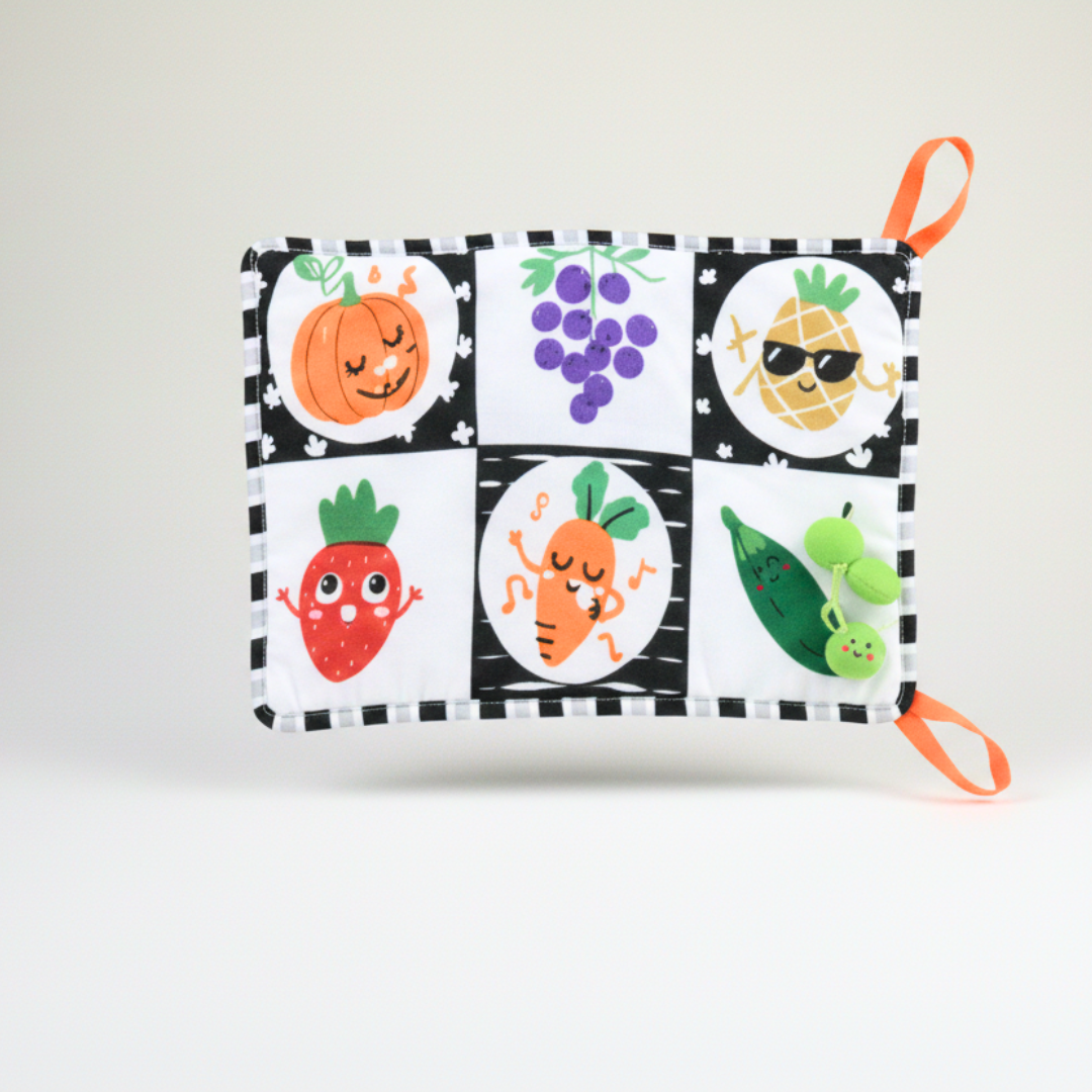 Libro sensorial frutas