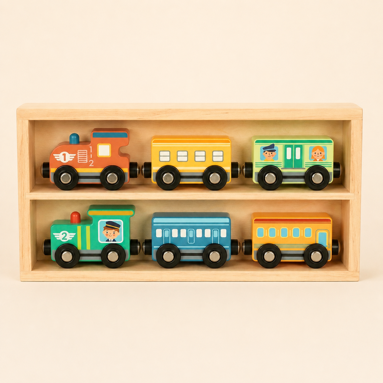 Set de 6 trenes