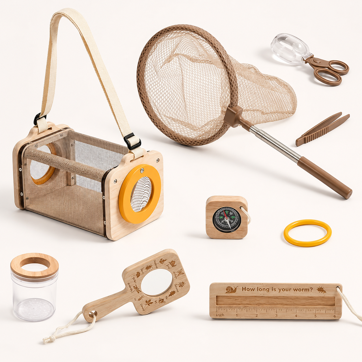 Kit de Exploración de Insectos de Madera (8 en 1)