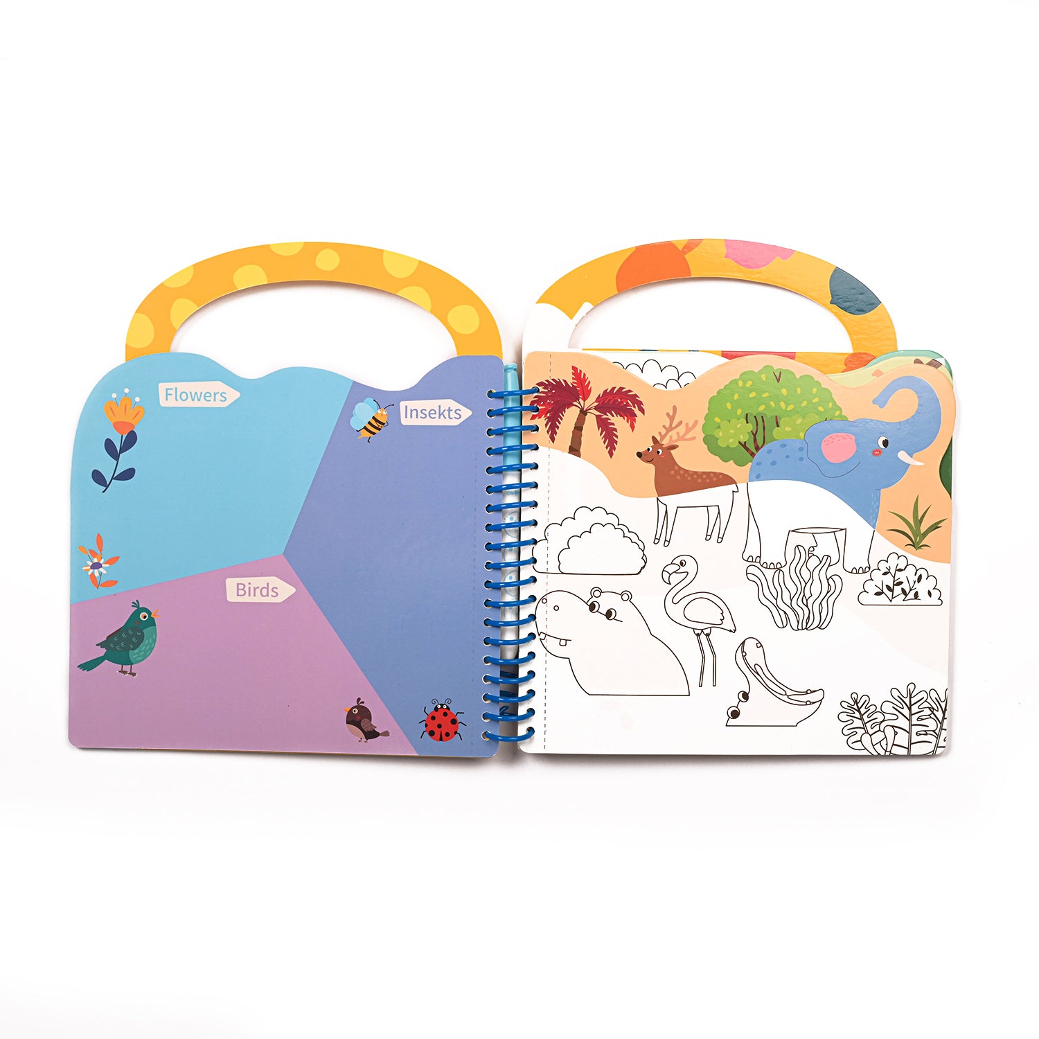 Cuaderno mágico de agua