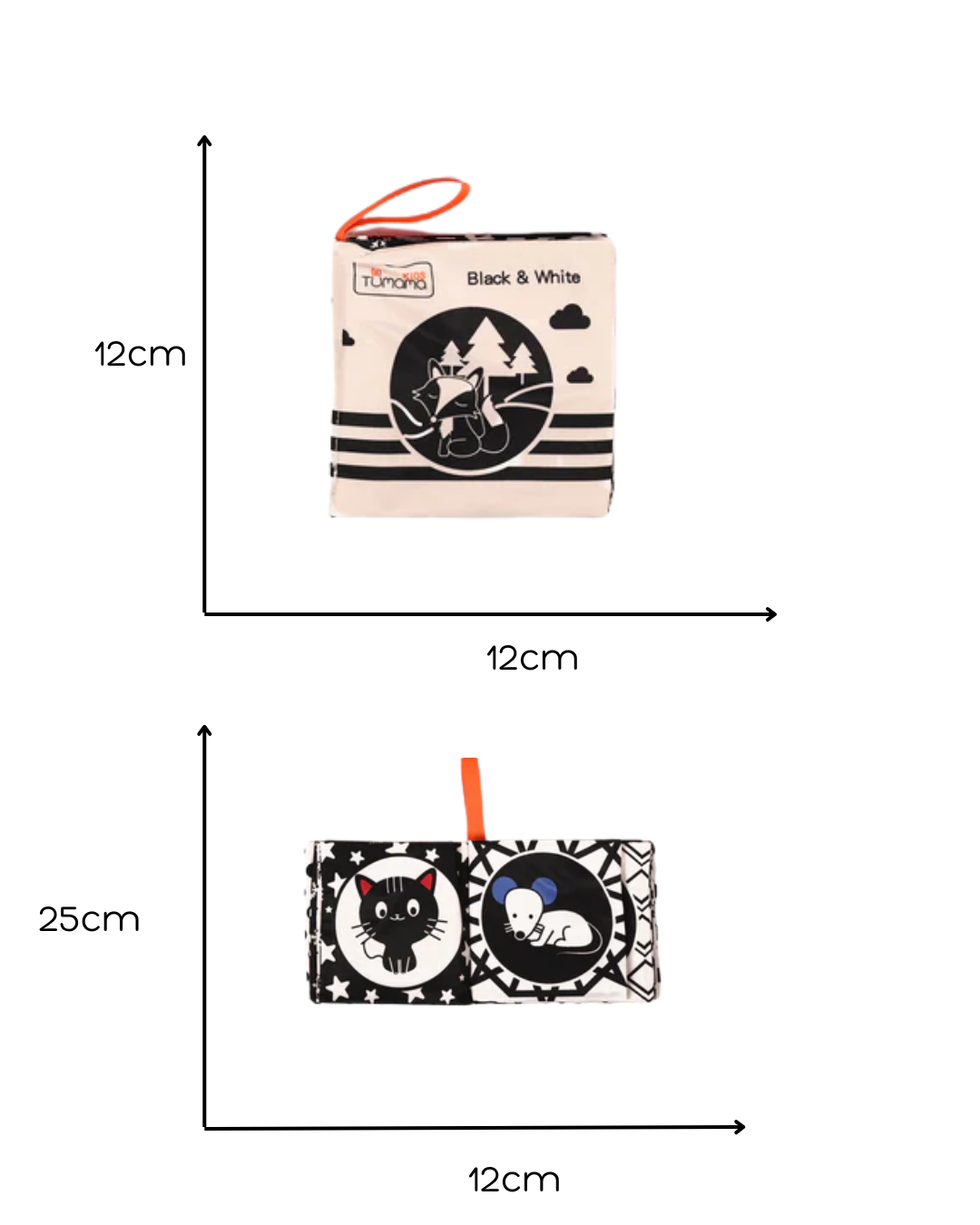 Libros sensoriales colores y blanco y negro