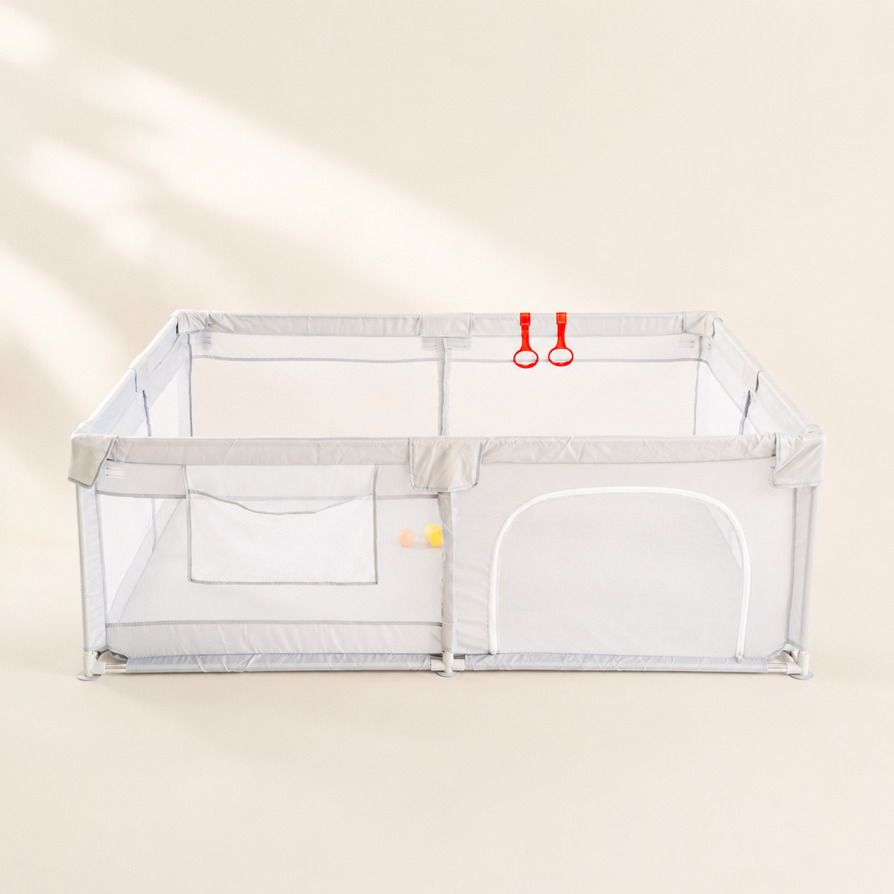 Corral para bebés Nekito, espacio seguro de 1.5m x 1.8m para gatear y jugar